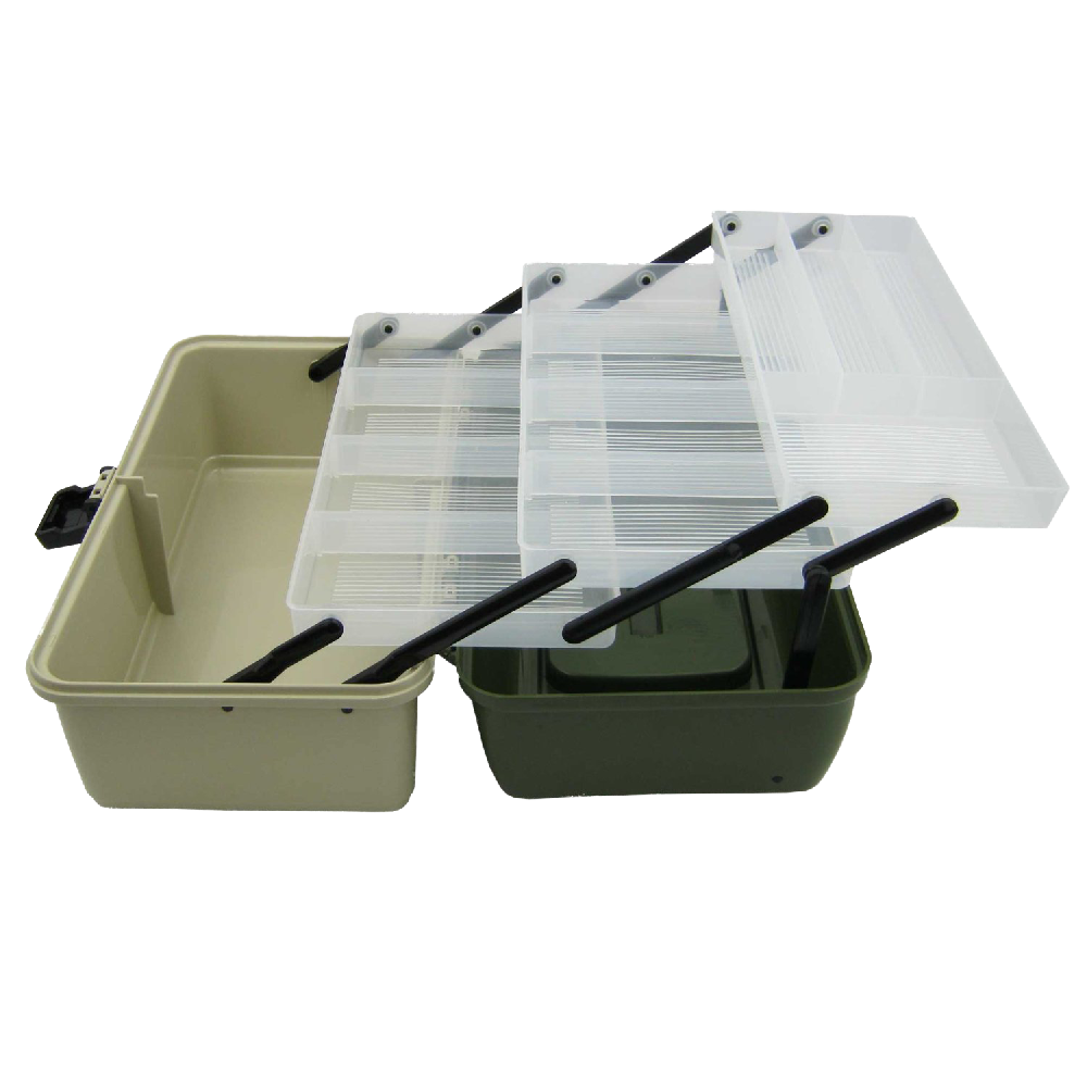 Bestac™ 3 Tray Cantilever Fishing Tackle Tough